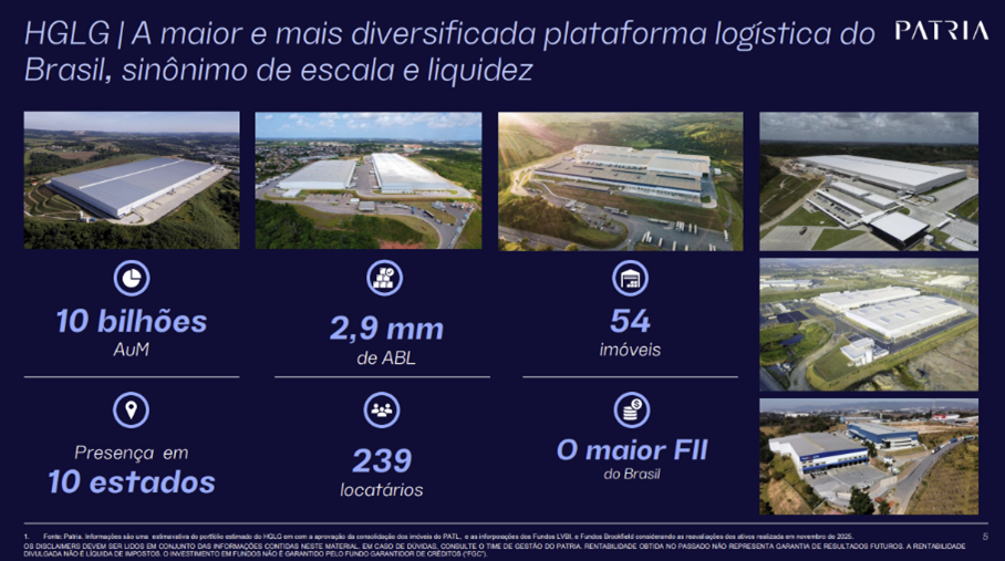 Imagem do HGLG em grandes números pós fusão